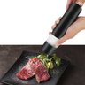 Moedor De Tempero Sal Pimenta Automático Elétrico:Branco - 4