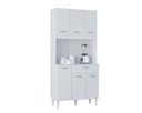 Ver imagem 2 de Armário Kassia Mdp 12mm 172cm de Altura Material Premium:branco
