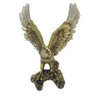Estatueta Águia Em Resina Estátua Escultura Decoração AGA - 3