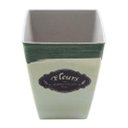 Ver imagem 3 de Kit 8 Mini Vasos de Planta Cachepot Estampados Decorados 16cm