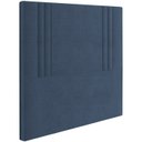Ver imagem 1 de Cabeceira Solteiro 88 cm London Veludo Azul Soon