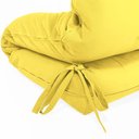 Ver imagem 6 de Futon Solteiro Oriental D28 Dobrável Acquablock Amarelo
