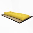 Ver imagem 4 de Futon Solteiro Oriental D28 Dobrável Acquablock Amarelo