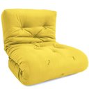 Ver imagem 3 de Futon Solteiro Oriental D28 Dobrável Acquablock Amarelo