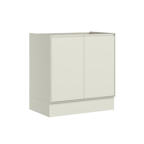Balcão Fineze 80cm 2 Portas Areia – Henn