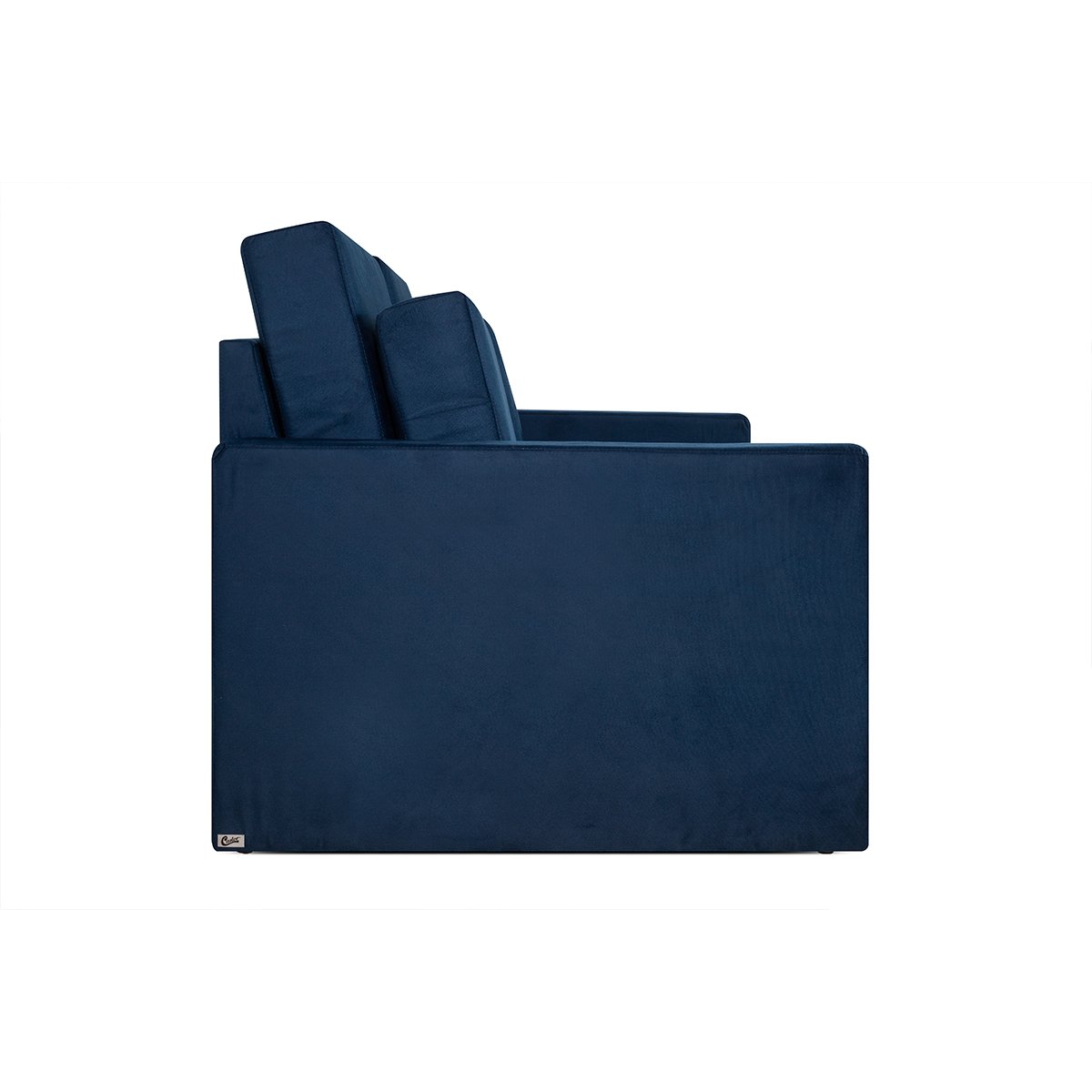 Sofá Cama Castor Casal Salerno Max Suede Azul - 3