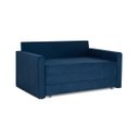 Ver imagem 5 de Sofá Cama Castor Casal Salerno Max Suede Azul