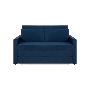 Sofá Cama Castor Casal Salerno Max Suede Azul