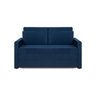 Sofá Cama Castor Casal Salerno Max Suede Azul - 1