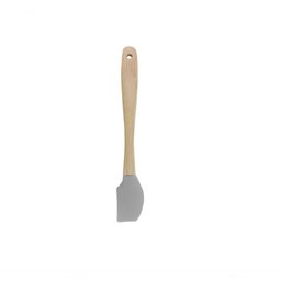 Jogo 2 Meia Espátulas Silicone Cabo de Bambu 21 Cm Mimo Style - 1