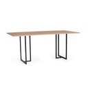 Ver imagem 1 de Mesa de Jantar Industrial Retangular 180x90cm 8 Lugares Atos MDF Jade - Straub Web