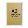 Moldura Quadro A3 42x60 Diploma Certificado Foto sem Vidro - 1