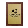 Moldura Quadro A3 42x60 Diploma Certificado Foto sem Vidro - 4
