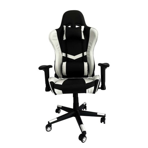 Cadeira Gamer Sti Preto/branco - Ch-7001