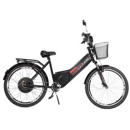 Bicicleta Elétrica - Confort - 800w - Preta - Duos Bikes - 4
