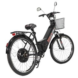 Bicicleta Elétrica - Confort - 800w - Preta - Duos Bikes - 3