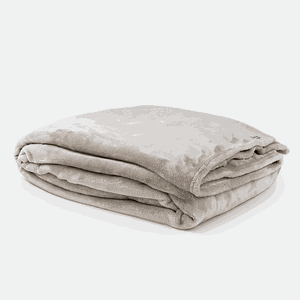 Cobertor Soft Daily King - Bege Blue Gardenia
