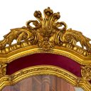 Ver imagem 5 de Quadro Decorativo Veneziano com Moldura Dourada e Veludo Vermelho a: 210cm L: 122cm C: 06cm
