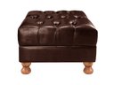 Ver mais imagens de Poltrona Com Puff Capitonê Chesterfield Luís Xv - Couríssimo Café