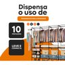 Guarda Roupa Aberto Metal Forte Portátil Organizador com 4 Colunas - Closet Moderno - 5