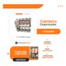 Guarda Roupa Aberto Metal Forte Portátil Organizador com 4 Colunas - Closet Moderno - 6