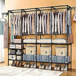 Guarda-roupa Organizador com 4 Colunas - Closet Moderno - 5