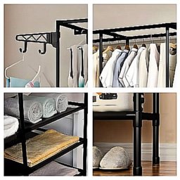 Guarda-roupa Organizador com 4 Colunas - Closet Moderno - 4
