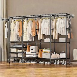 Guarda-roupa Organizador com 4 Colunas - Closet Moderno - 6