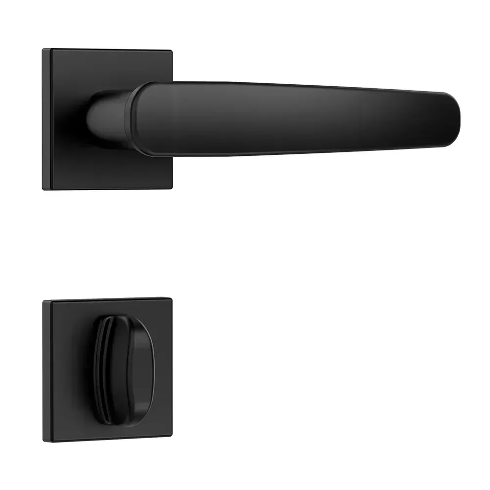 Fechadura Classic 3100 Ros. Quadrada Wc Black