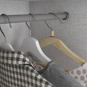 Ver imagem 4 de Guarda Roupa Solteiro Caju 4 Portas e Penteadeira Daila com Led Branco - Henn