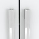 Ver imagem 6 de Guarda Roupa Solteiro Caju 4 Portas e Penteadeira Daila com Led Branco - Henn