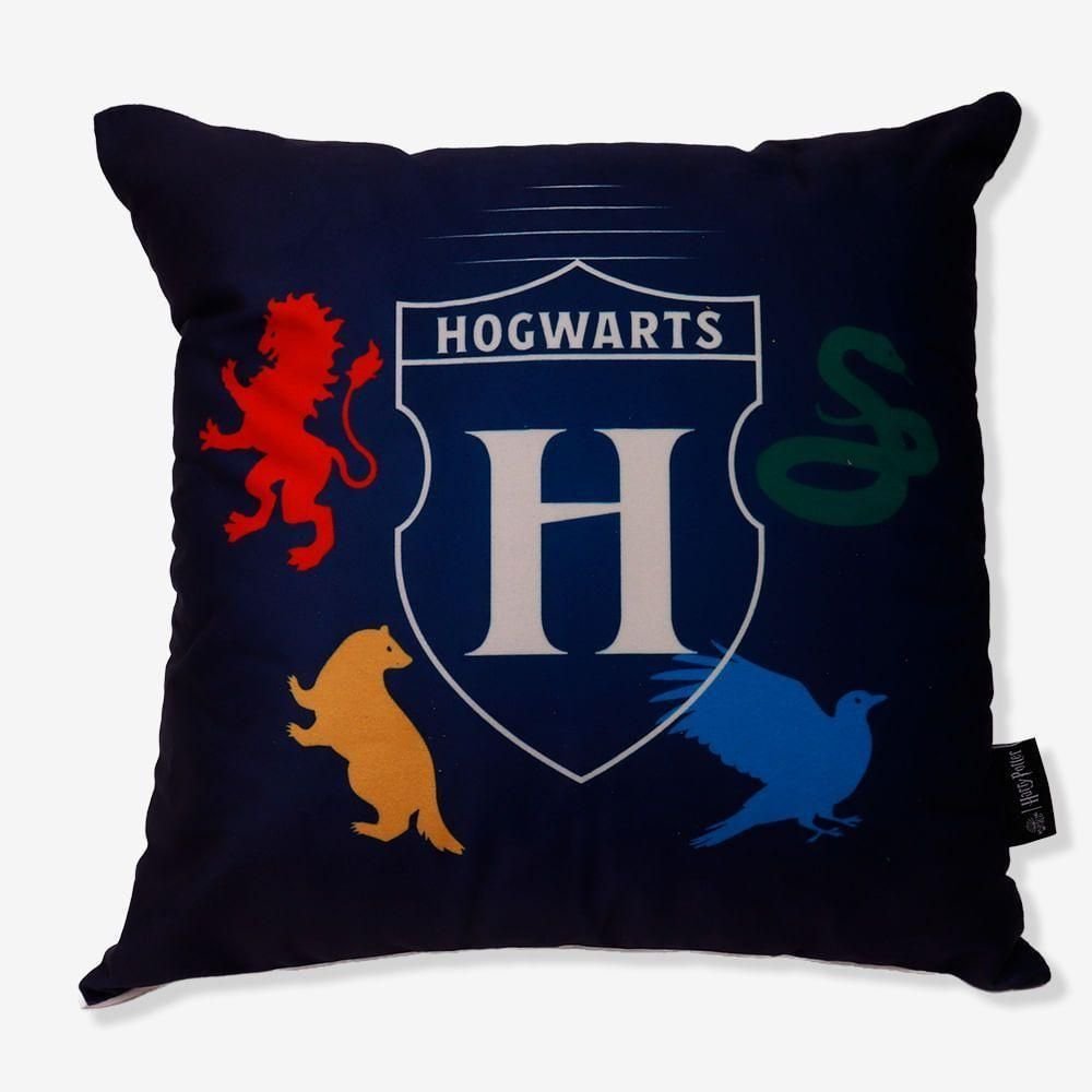 Coussin Velboa Doux Harry Potter 40x40 Cm - Décoration Chambre Enfant Et Adulte