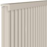 Kit Cabeceira Casal 240cm Celine Com Mesa De Cabeceira 01 Gaveta Loreta L05 Off White - Lyam Decor - 10