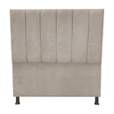 Ver imagem 3 de Cabeceira Casal 1,60cm Queen Laura Suede:Bege