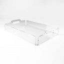 Ver imagem 4 de Bandeja de servir acrílico cristal com alças