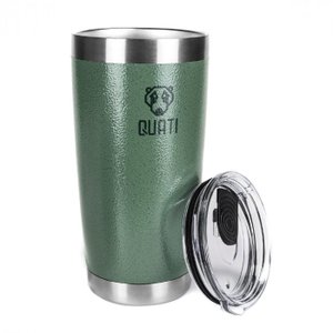 COPO TÉRMICO COM TAMPA 591ML VERDE - CVCT591 QUATI