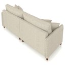 Ver imagem 6 de Sofá 2 Lugares Living 172cm Pé Madeira Zoe Linho Cru Z08 - Mpozenato