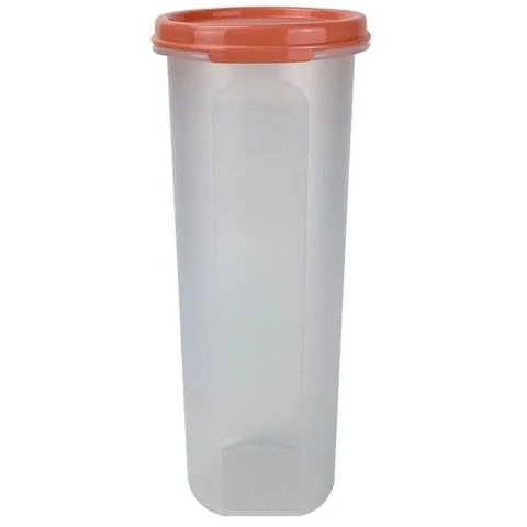 Modular Redondo 890ml Tampa Laranja Tupperware