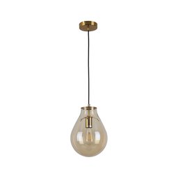 Lustre Pendente Skylight Tommy 3039 E27 Bivolt Bronze/conhaque - 3 Lustre Pendente Skylight Tommy 3039 E27 Bivolt Bronze/conhaque - 3