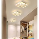 Ver imagem 6 de Luminária Plafon Led 22w Moderno Branco Quente - Design Sofisticado para Sua Casa