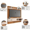 Ver imagem 3 de Painel Suspenso Jade 1.8 180cm MDF-MDP Laqueado Off White Casah