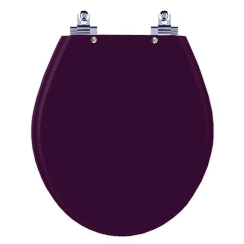 Assento Sanitário Laqueado Soft Close Carina Amendoa para Vaso Ideal Standard