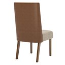 Ver imagem 3 de Cadeira para Mesa de Jantar Anne Kit 02 Peças Nature Corano Caramelo Creme – Henn