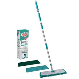 Kit Mop Plano 3 em 1 Limpeza Pesada, Seca ou Úmida Flashlimp - 1