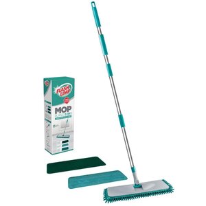 Kit Mop Plano 3 em 1 Limpeza Pesada, Seca ou Úmida Flashlimp
