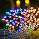 Ver imagem 3 de Cordão Pisca Leds Solar 1000 Lâmpadas Colorido Natal de 100m