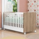 Ver imagem 2 de Berço Mini-cama Doce Mel com Rodízios Carvalho-branco