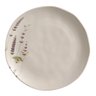 Conjunto com 6 Pratos Raso Orgânico Lavanda Ø26,5cm - 1