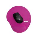 Ver imagem 2 de Mouse Pad Ergonomico Tapete Mouse Tapetinho Com Apoio Rosa maxprint