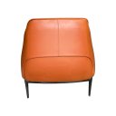 Ver imagem 4 de Poltrona Confortável Estofada em Couro Pu Caramelo Design Exclusivo